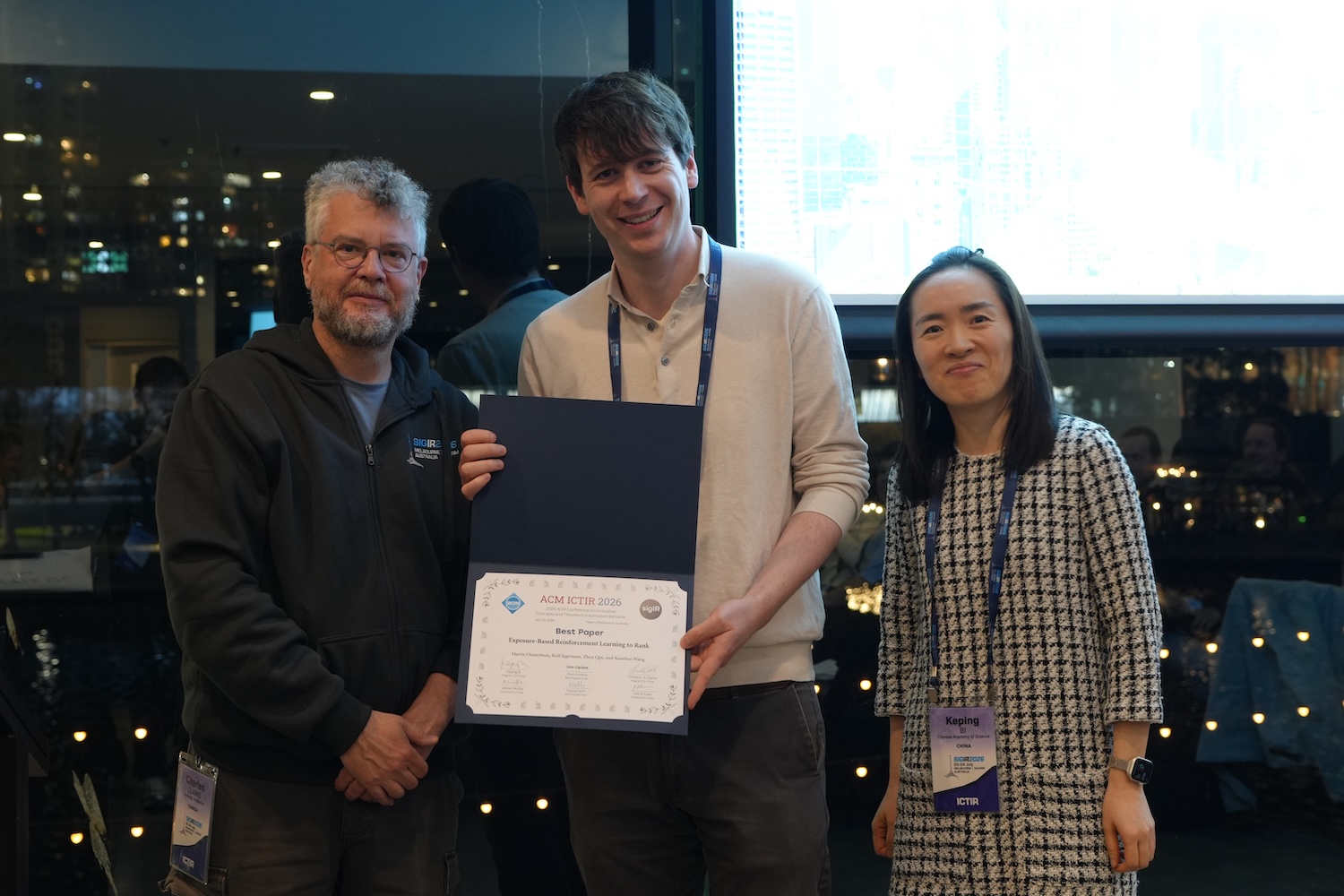 Harrie and Certificate